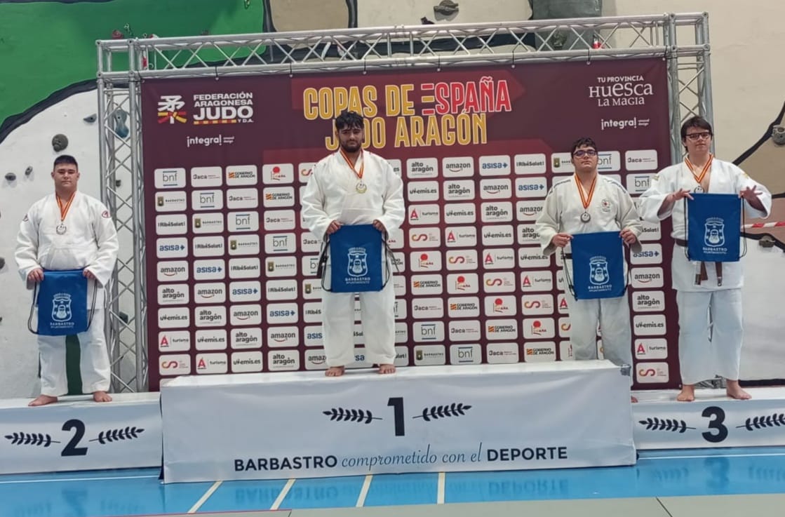 5 medallas en la Copa de España "A" Infantil y Cadete de Aragón. Barbastro, 15/11/25. Resultados